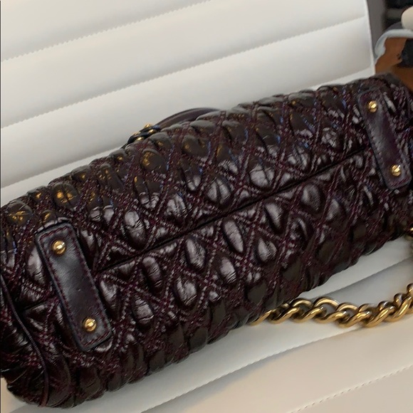 NEW Marc Jacobs Stam Quilted Leather Satchel - Picture 8 of 8